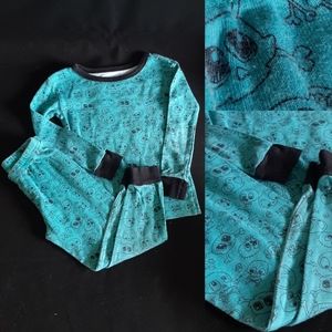 Little Star skull pajamas 3T